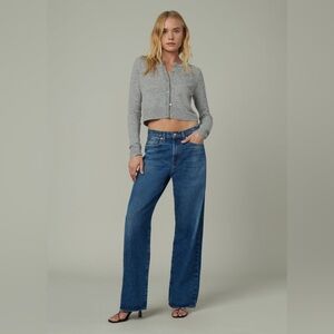 Joe's Jeans Blue Wide Leg Flare Jeans